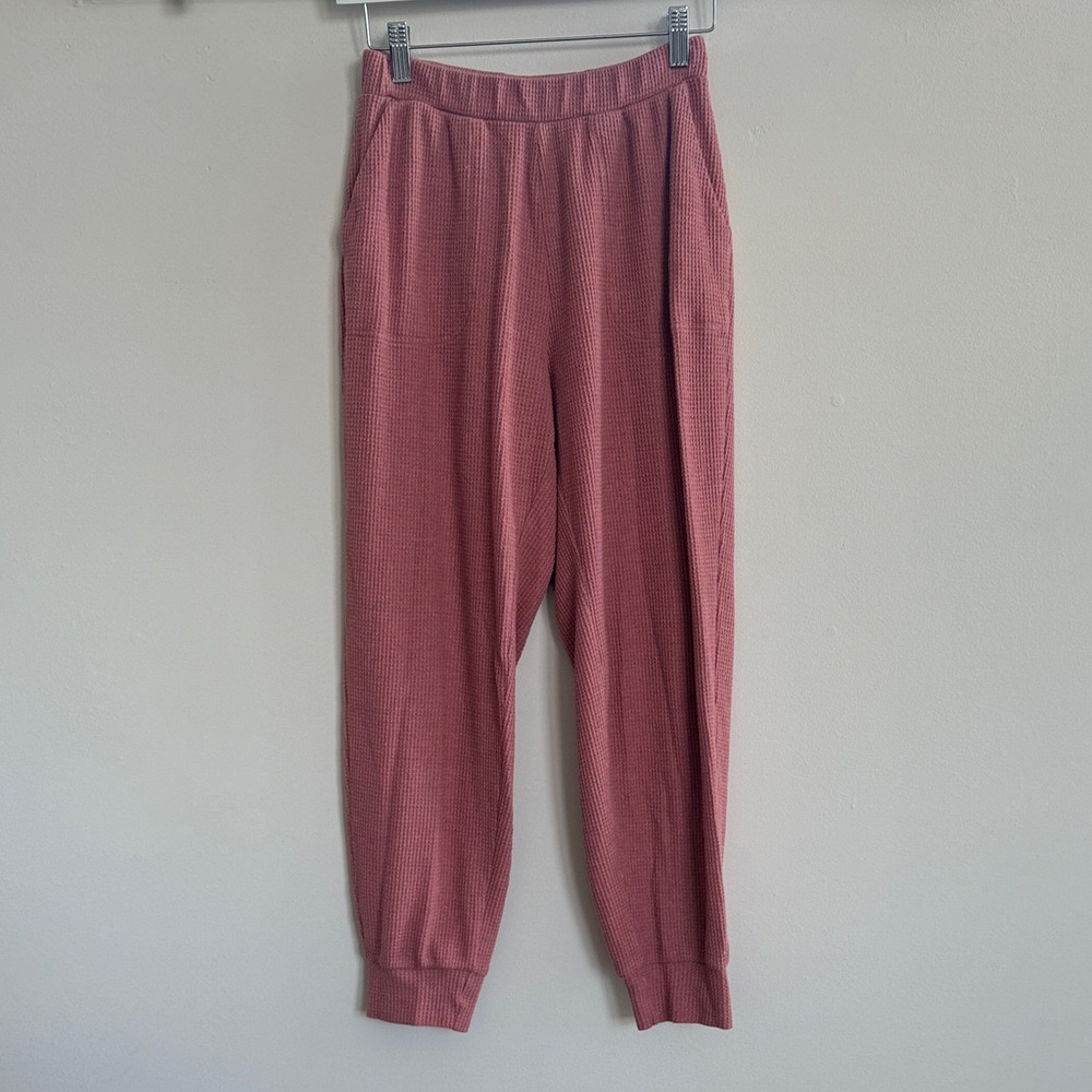 ABERCROMBIE & FITCH | XS | Pink Textured Pajama Pants